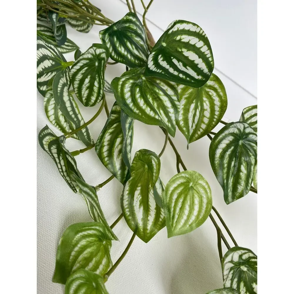 Faux Watermelon Hanging Bush 16" - High Quality Artificial Hanging Plant - Picture 3 of 4